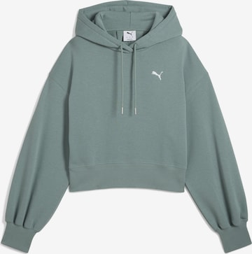 PUMA Sweatshirt 'Wardrobe Ess' in Grün: Vorderseite