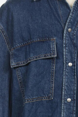 Calvin Klein Jeans Button Up Shirt in XL in Blue