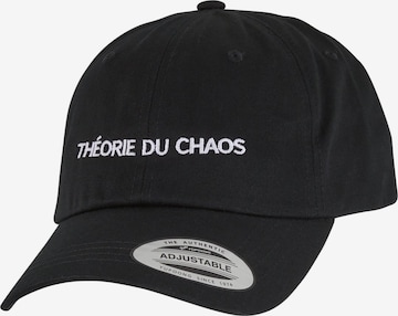 Cappello da baseball 'Theorie de Chaos' di MT Upscale in nero: frontale