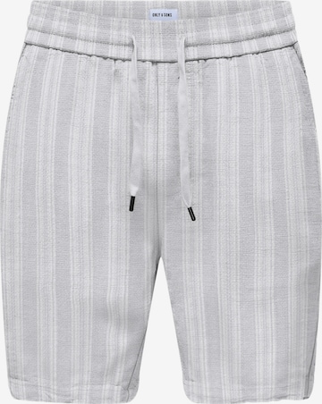 Only & Sons Regular Pants in Grey: front