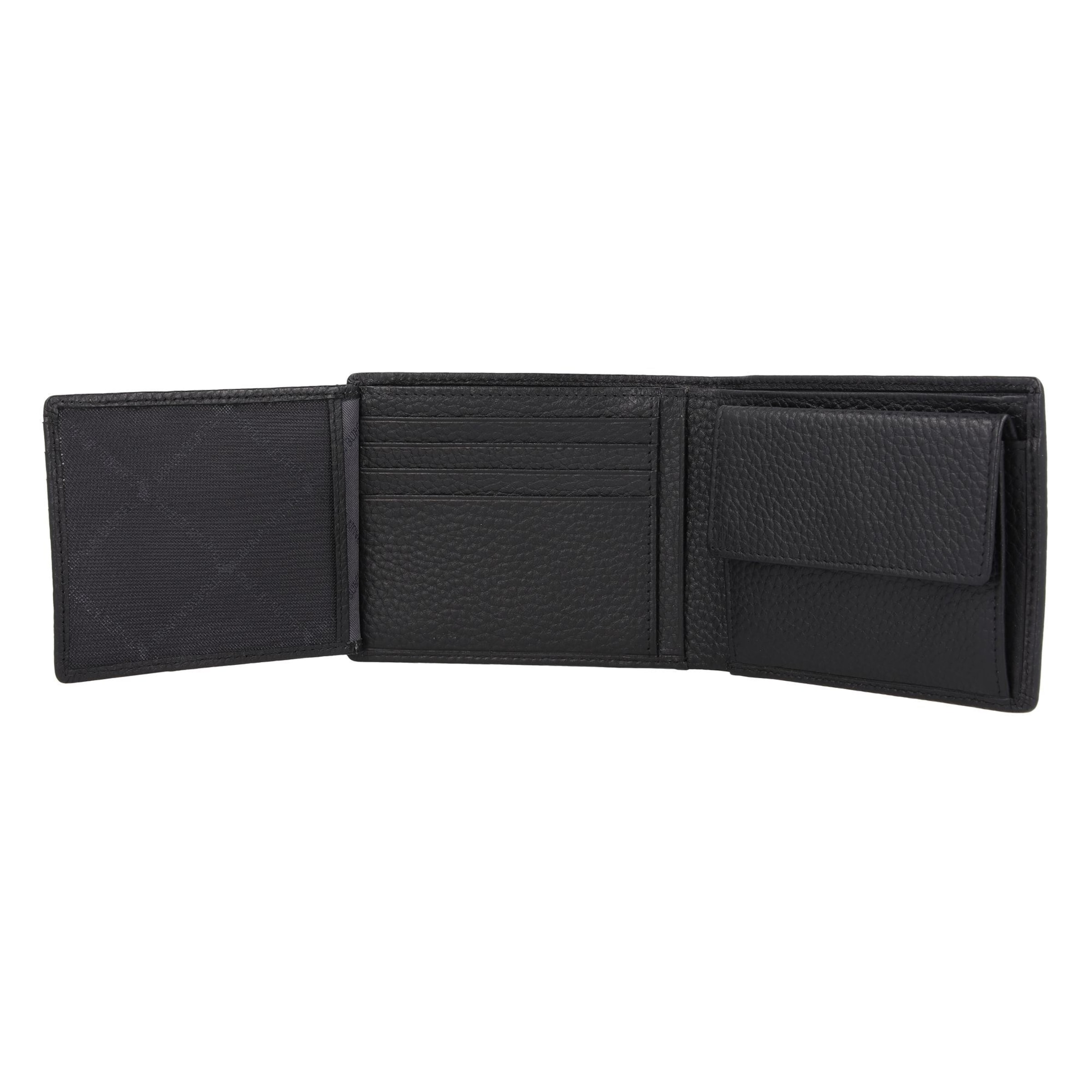 Braun Büffel Portemonnee 'Theo' in Zwart