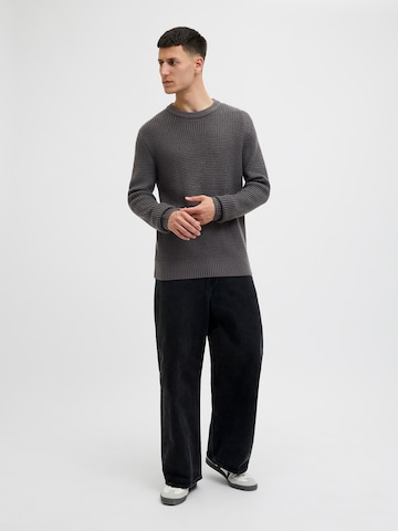 Pulover 'JJGLOBAL' de la JACK & JONES pe gri