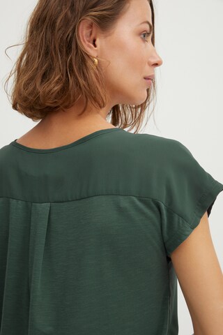 Fransa Shirt 'Zawov' in Green
