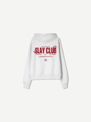 Bershka Sweatshirt in Grau