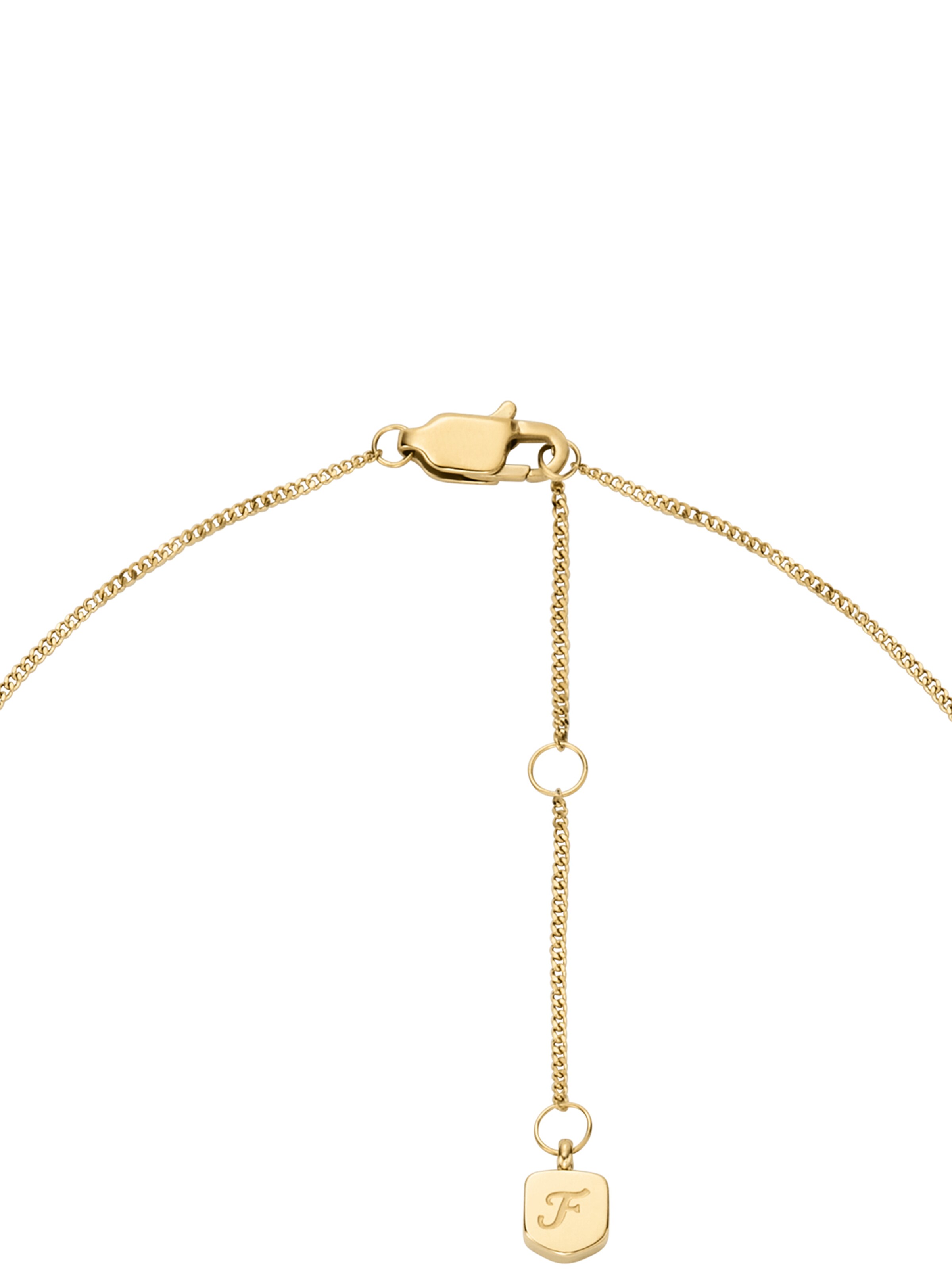 FOSSIL Łańcuszek 'Sutton' w kolorze złoty