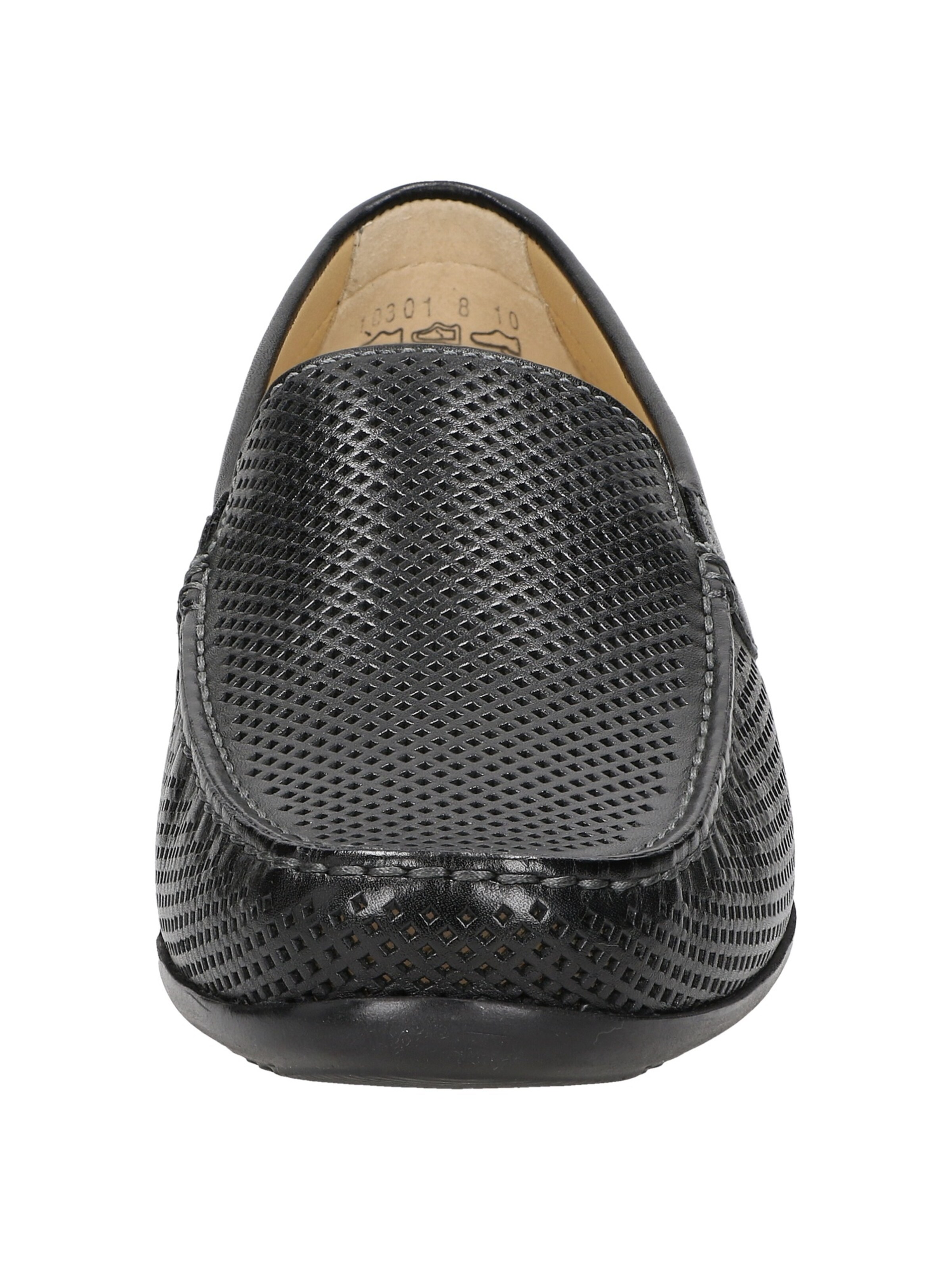 SIOUX Mocassins 'Giumelo-708-H' in Zwart