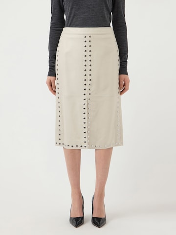 YAS - Falda en gris: frente