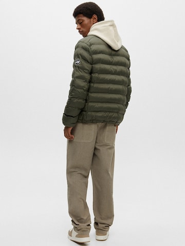 Pull&Bear Between-Season Jacket in Green