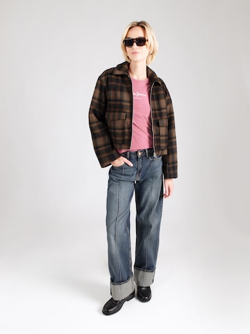 Pepe Jeans Μπλουζάκι 'NEW VIRGINIA' σε ροζ