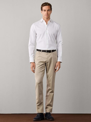 Hackett London Slim Fit Hemd in Weiß
