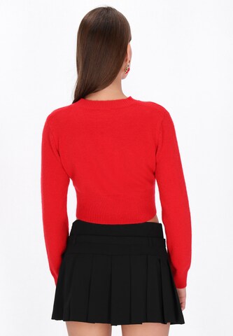 MYMO Sweater in Red