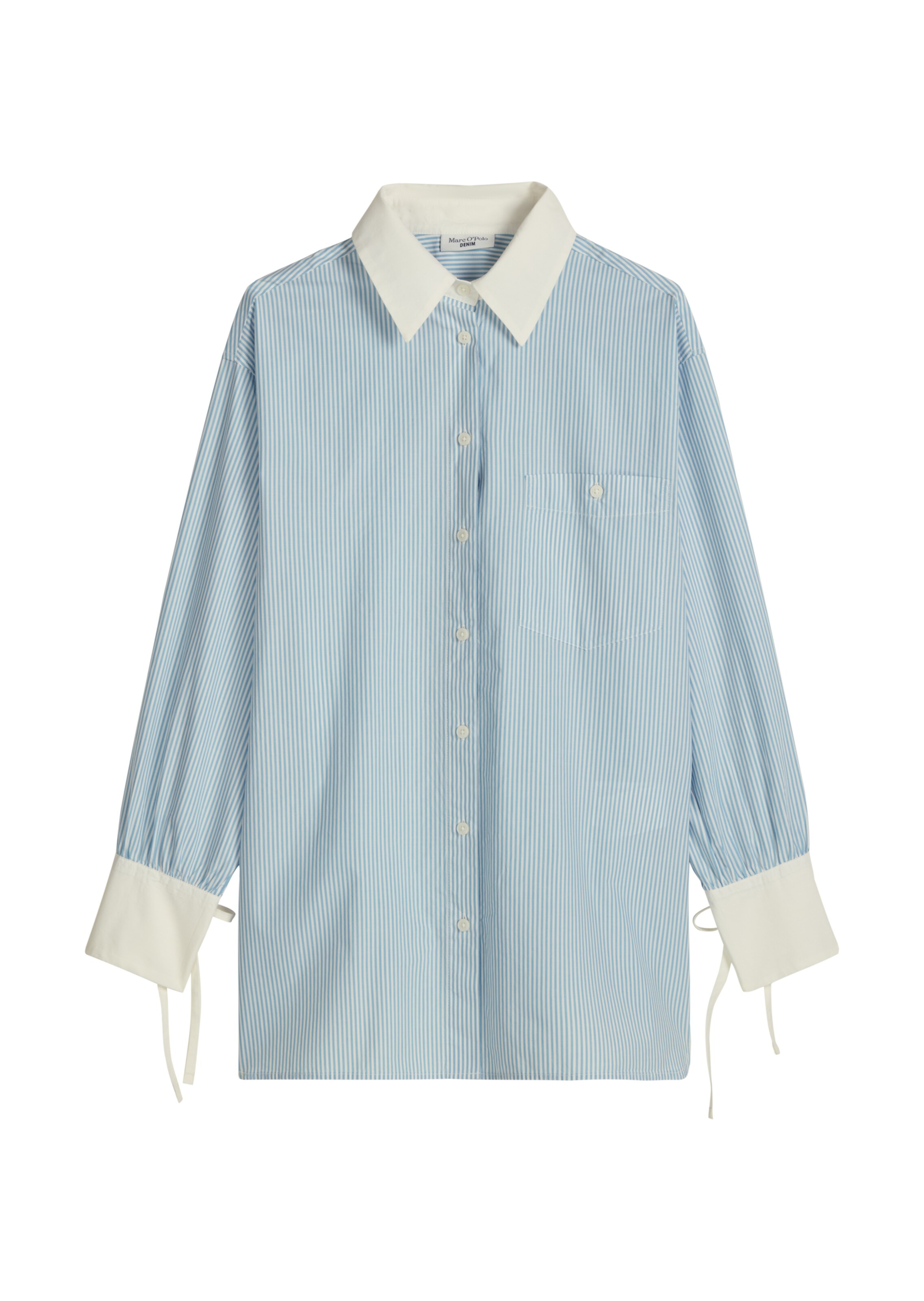 Marc O'Polo DENIM Blouse in Blue: front