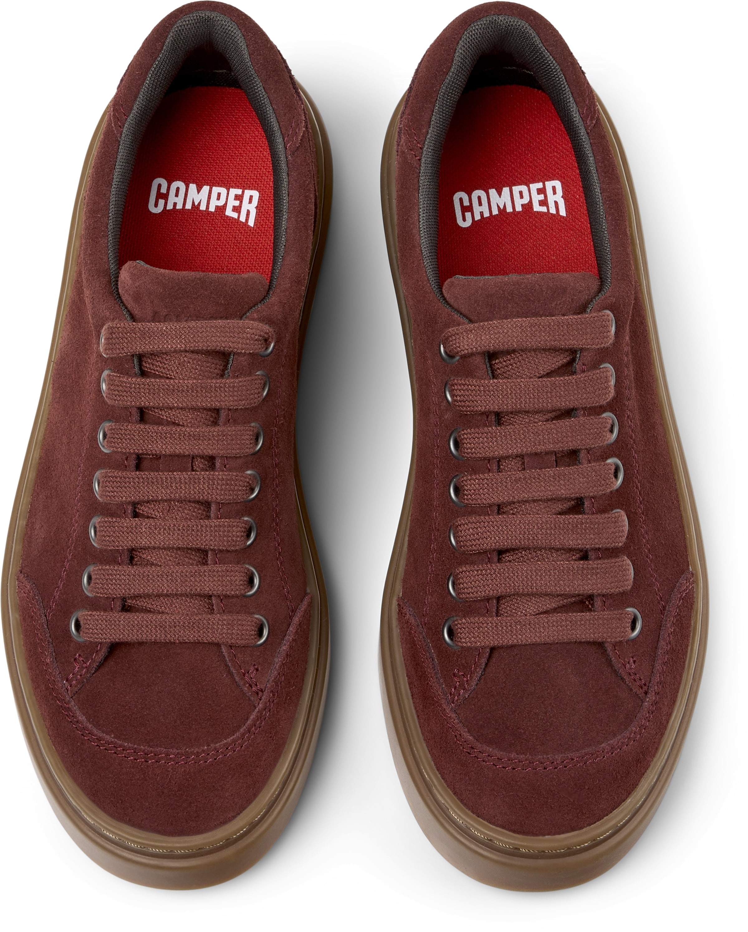 Baskets basses 'Runner Twentyfive' CAMPER en rouge