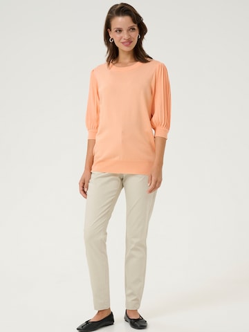 Kaffe Pullover 'Lone' in Orange