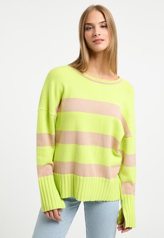 Frieda & Freddies NY Sweater in Green: front