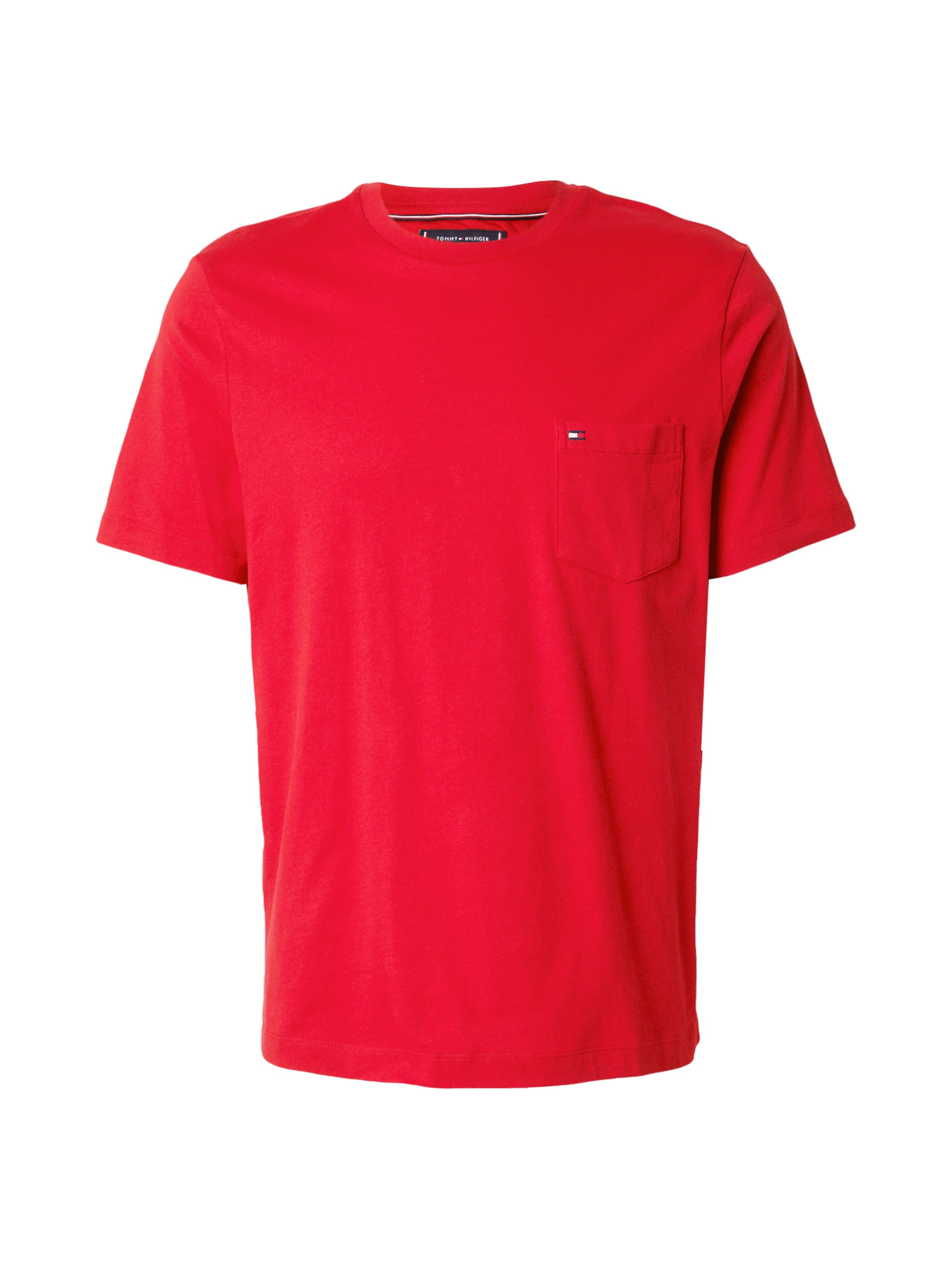 TOMMY HILFIGER - Camisa em vermelho: frente