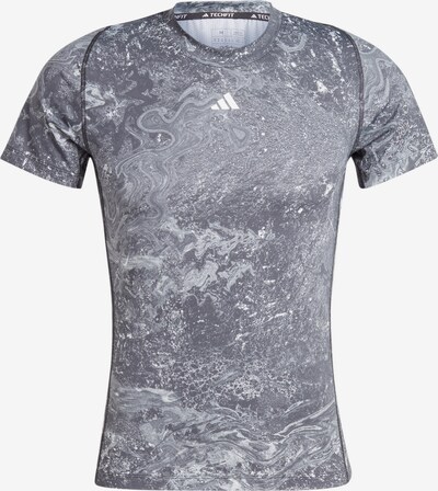 ADIDAS PERFORMANCE Functioneel shirt in de kleur Grijs / Wit, Productweergave