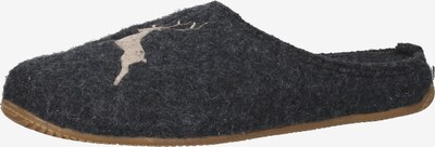 Living Kitzbühel Slippers in Brown / Anthracite, Item view