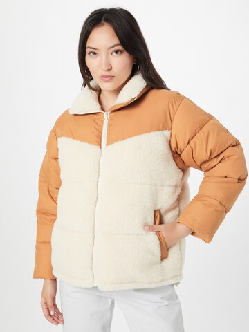 BILLABONG Winter Jacket 'JANUARY' in Brown: front