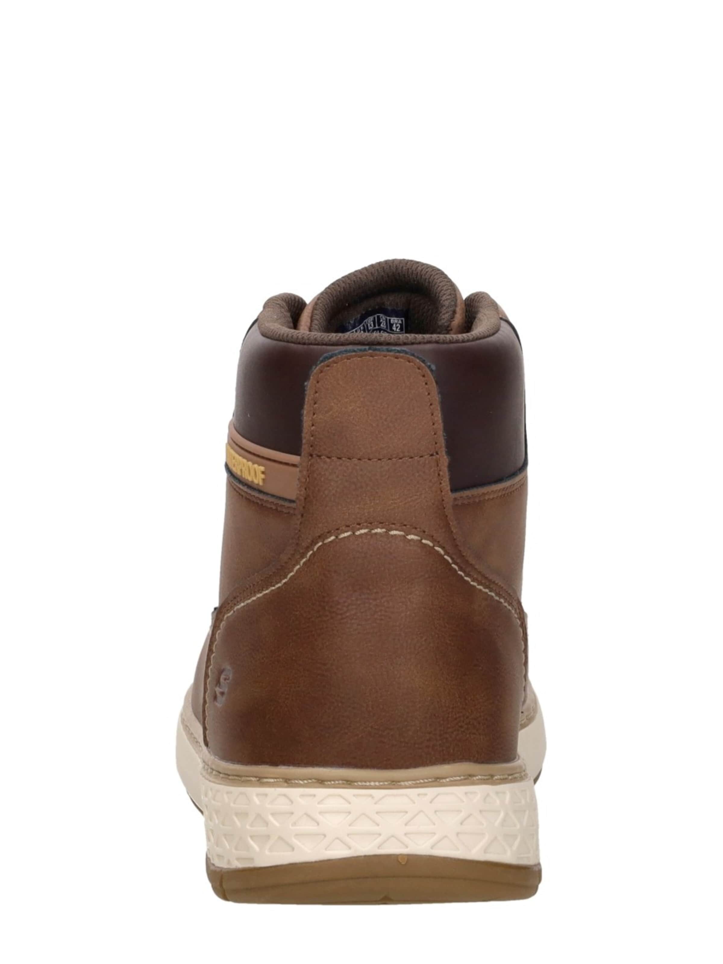 SKECHERS Veterlaarzen 'Relaxed Fit: Garlan - Deno' in Bruin