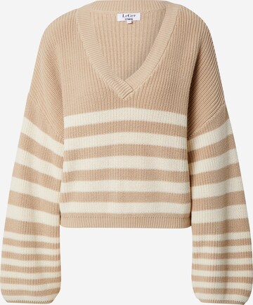 Pullover 'Violetta' di LeGer by Lena Gercke in beige: frontale