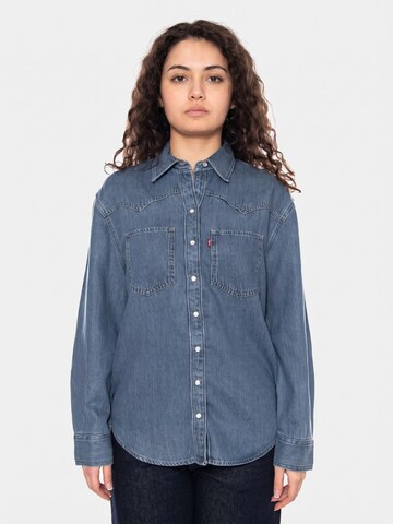 LEVI'S ® Bluse 'GOING STEADY 7' in Blau: Vorderseite