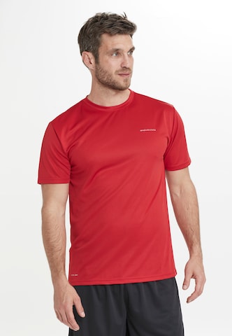 ENDURANCE Functioneel shirt 'Vernon' in Rood: voorkant