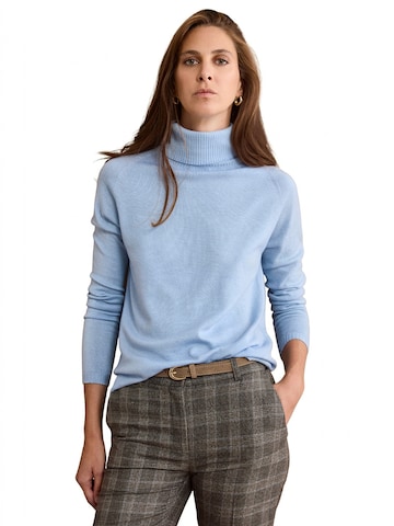 Pull-over Il Lanificio en bleu : devant