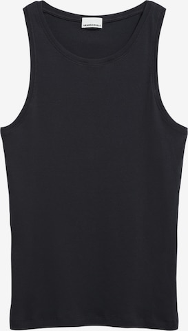 ARMEDANGELS Onderhemd 'Jaanno Rib' in Zwart: voorkant