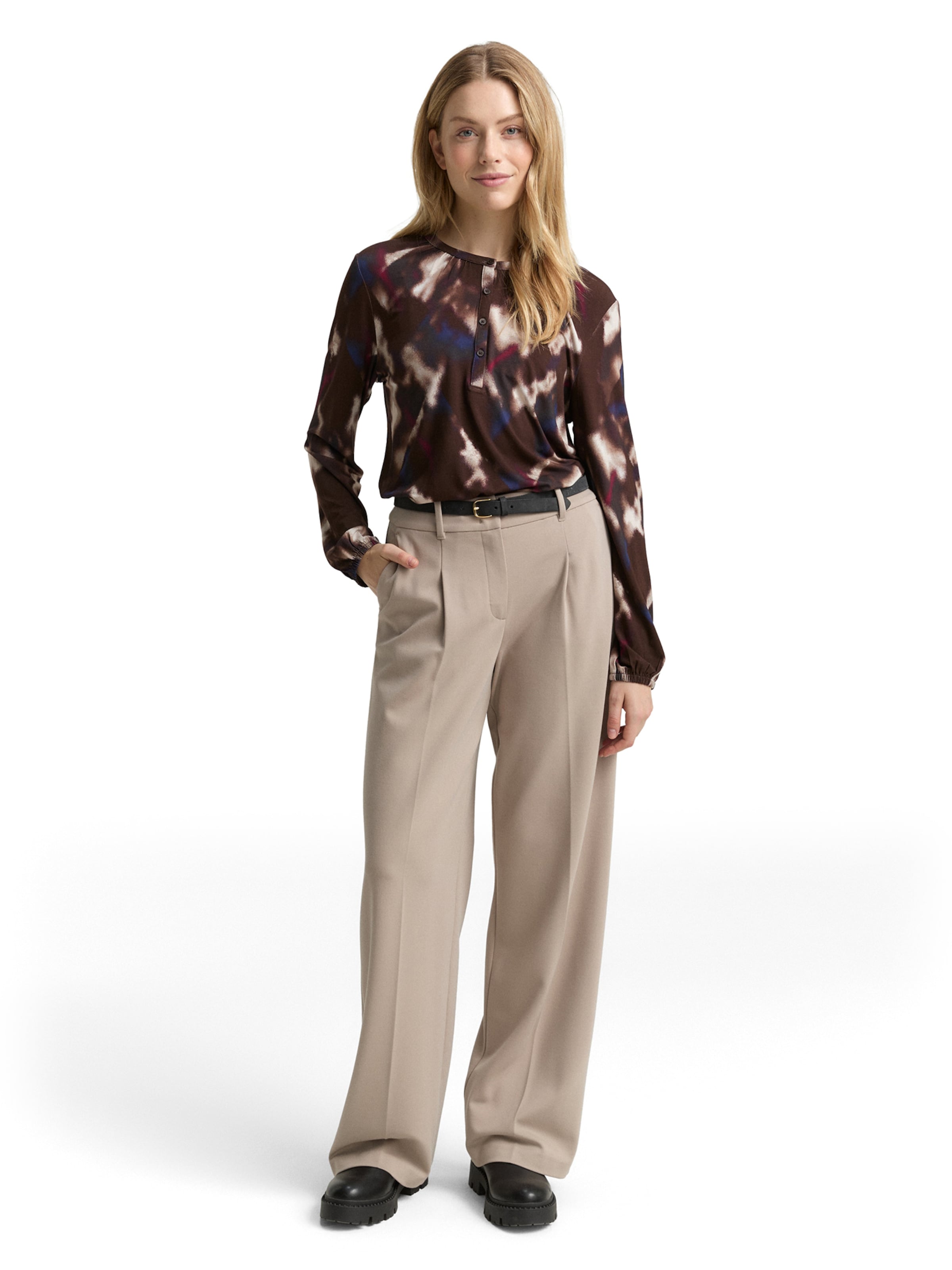 TOM TAILOR Футболка в Коричневый