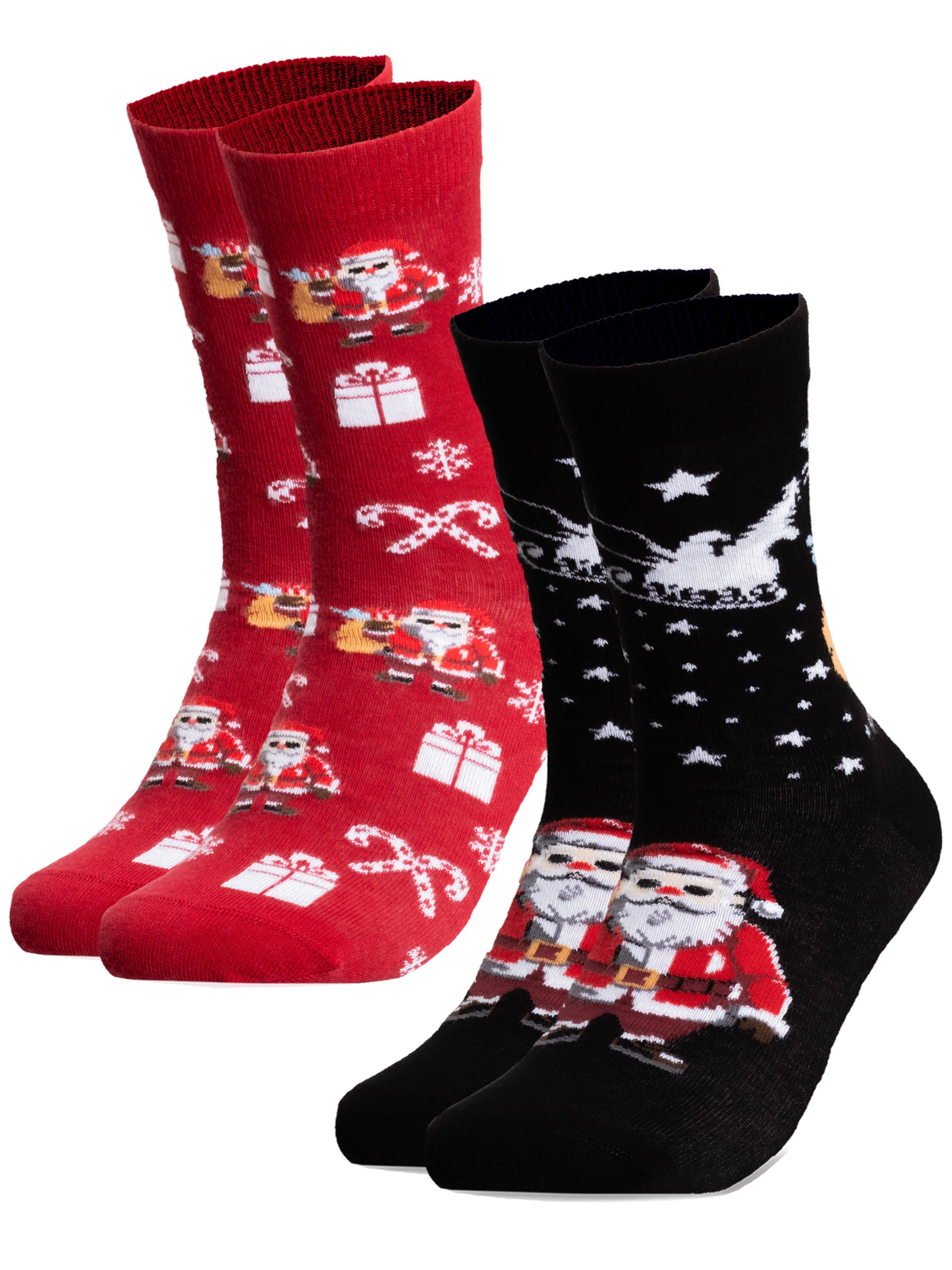 Calzino 'Santa' di Occulto in rosso: frontale