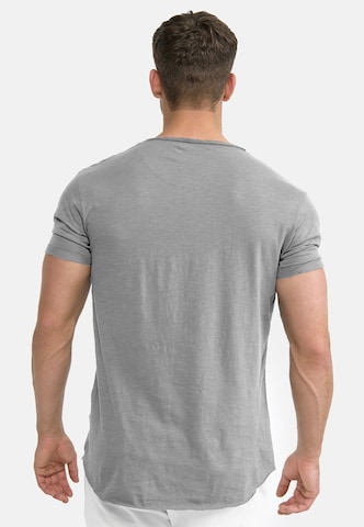 T-Shirt 'Willbur' INDICODE JEANS en gris