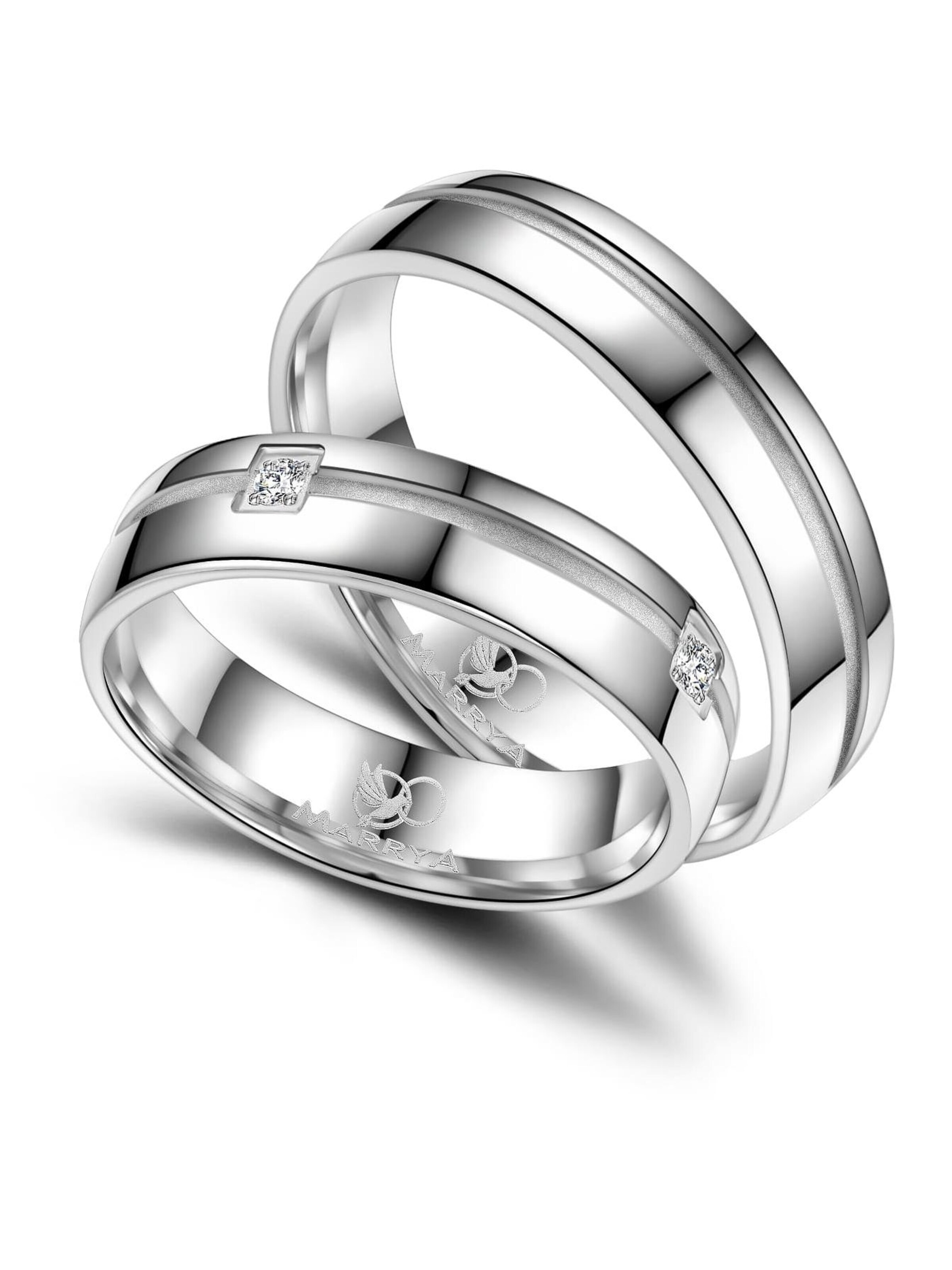 MARRYA - Anillo 'MARRYA SI-12 Ehering aus Silber' en plata