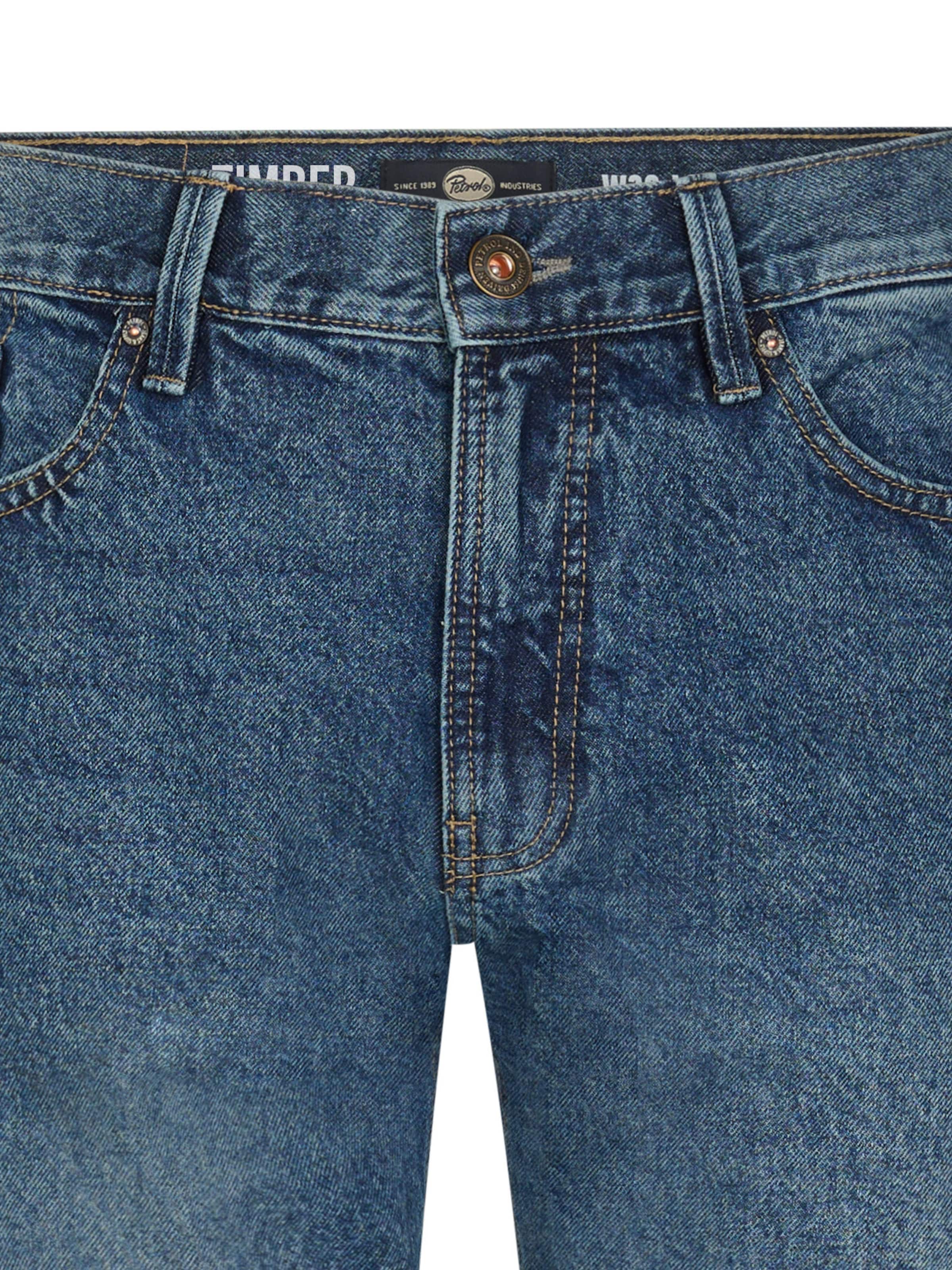 Coupe slim Jean Petrol Industries en bleu