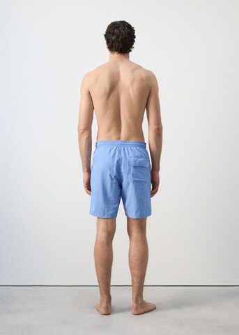 MANGO MAN Board Shorts 'Liso' in Blue