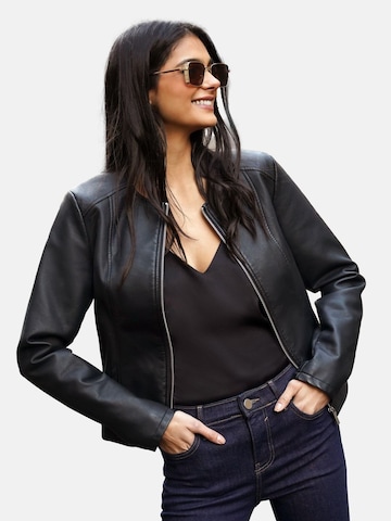 Friends Like These Between-Season Jacket in Black: front