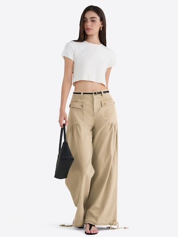 Imily Bela Wide leg Jeans in Green