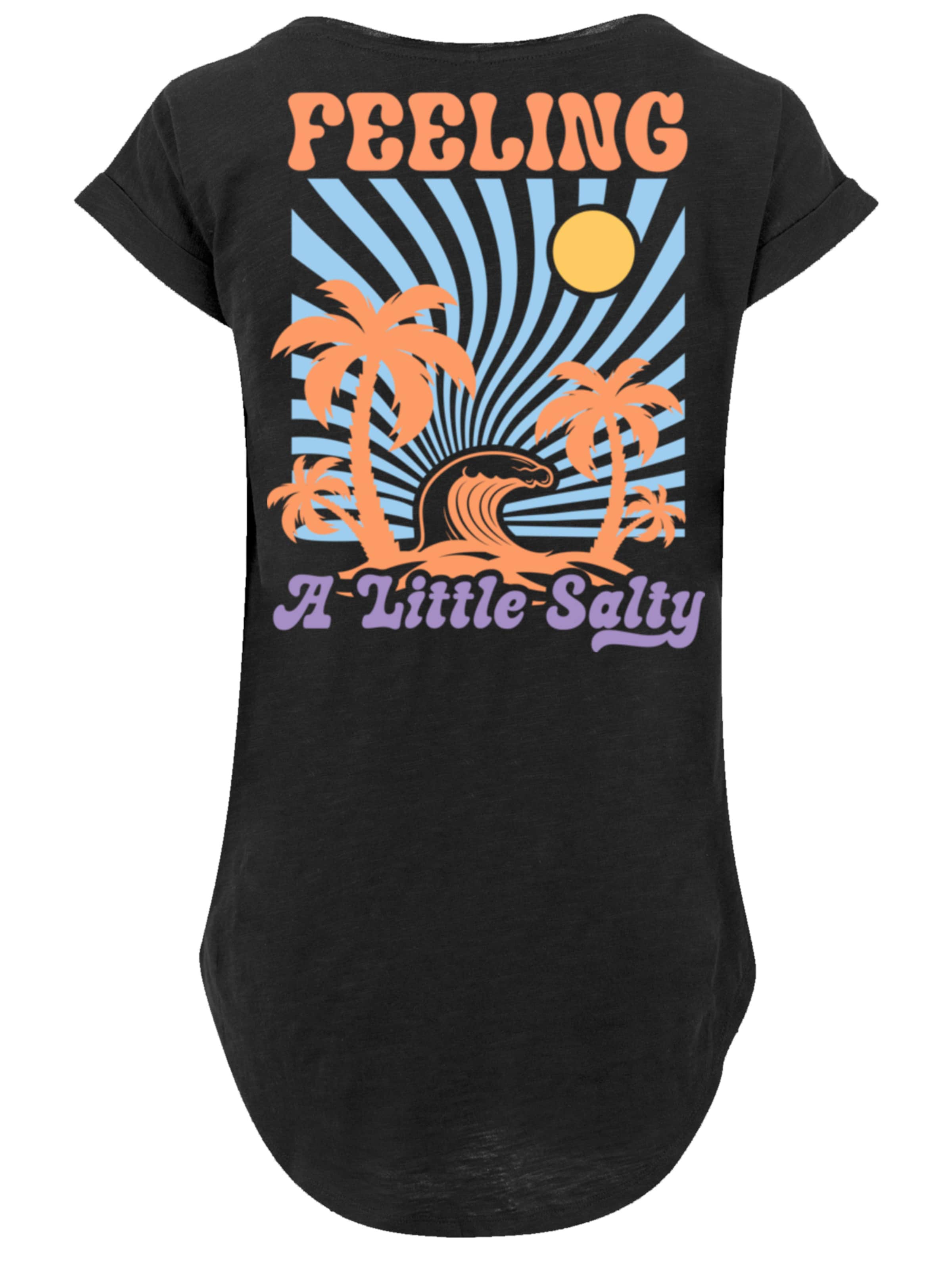 F4NT4STIC Shirt 'Feeling a Little Salty Summer' in Zwart