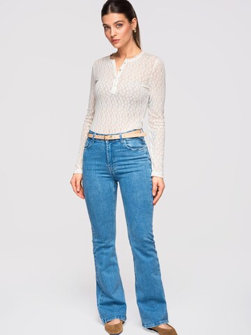 Camicia da donna di Ombre in beige