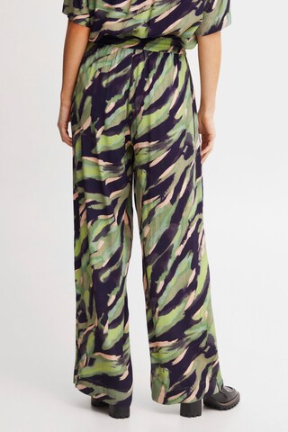 Wide Leg Pantalon 'FRKaiya' Fransa en vert
