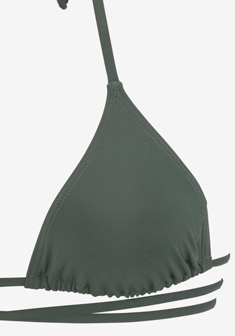 BRUNO BANANI Triangle Bikini in Green