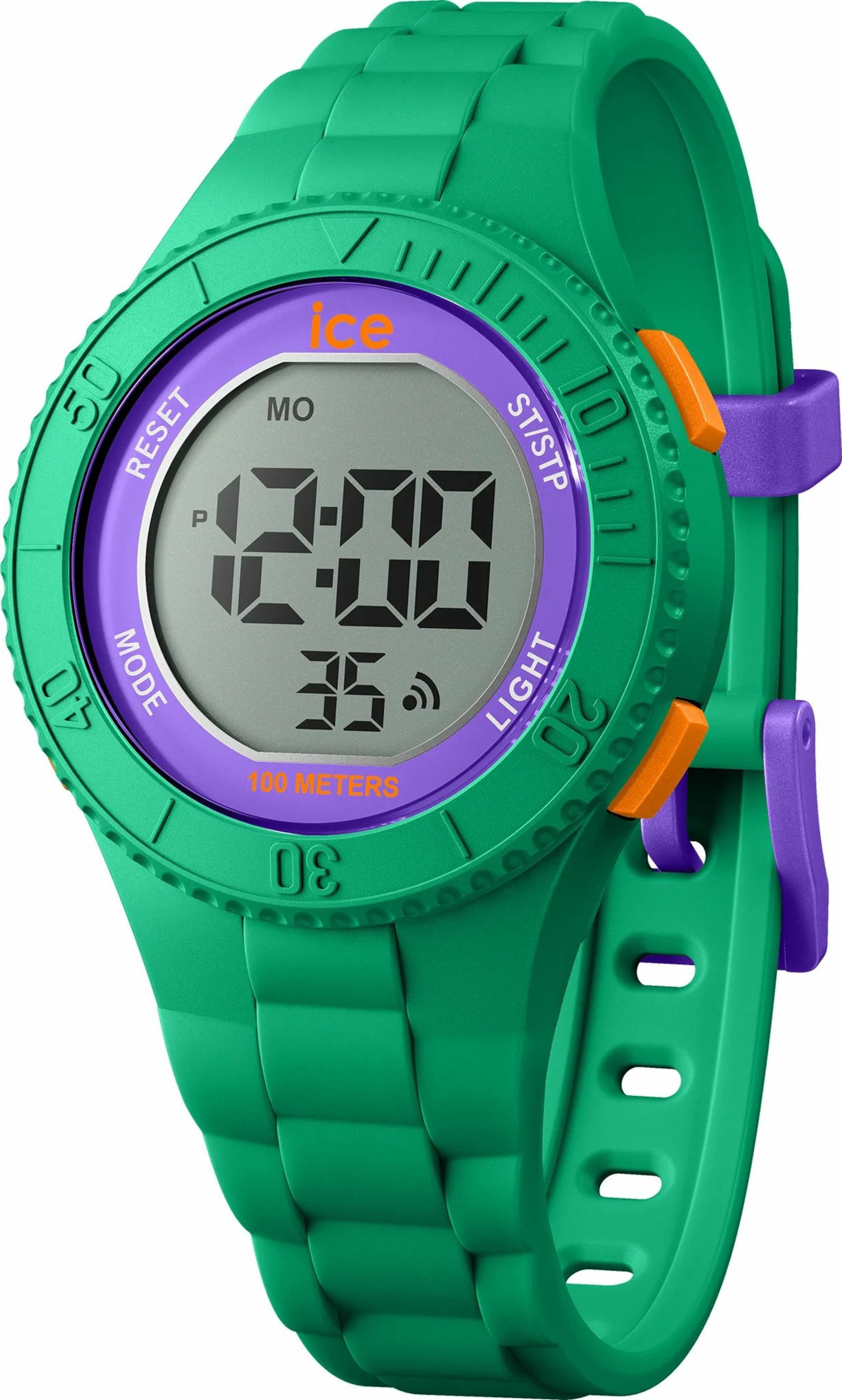 ICE WATCH Digitaal horloge in Groen: voorkant