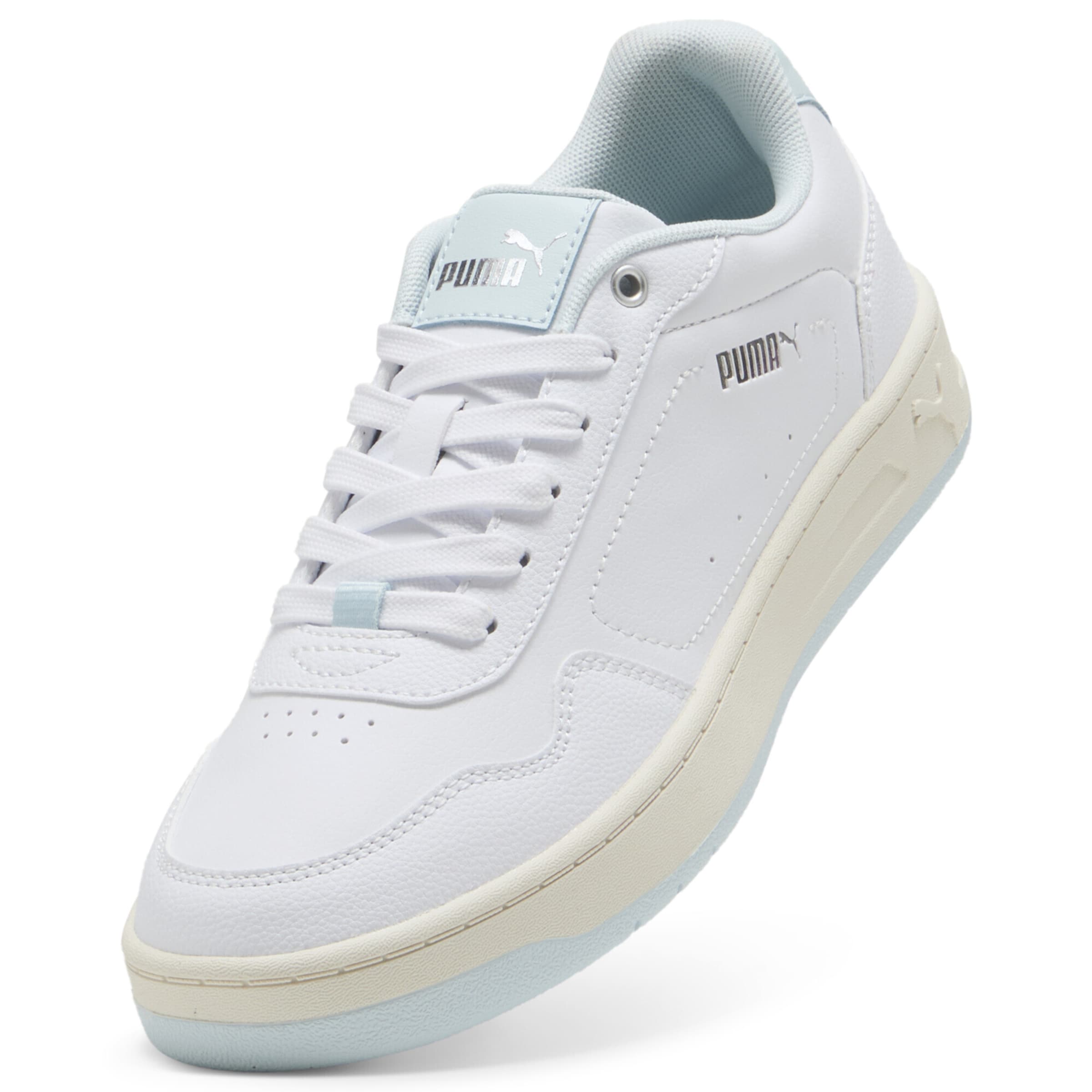 PUMA Platform trainers 'Court Classy' in White