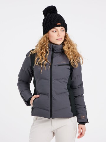 PROTEST Athletic Jacket 'PRTIKU' in Grey