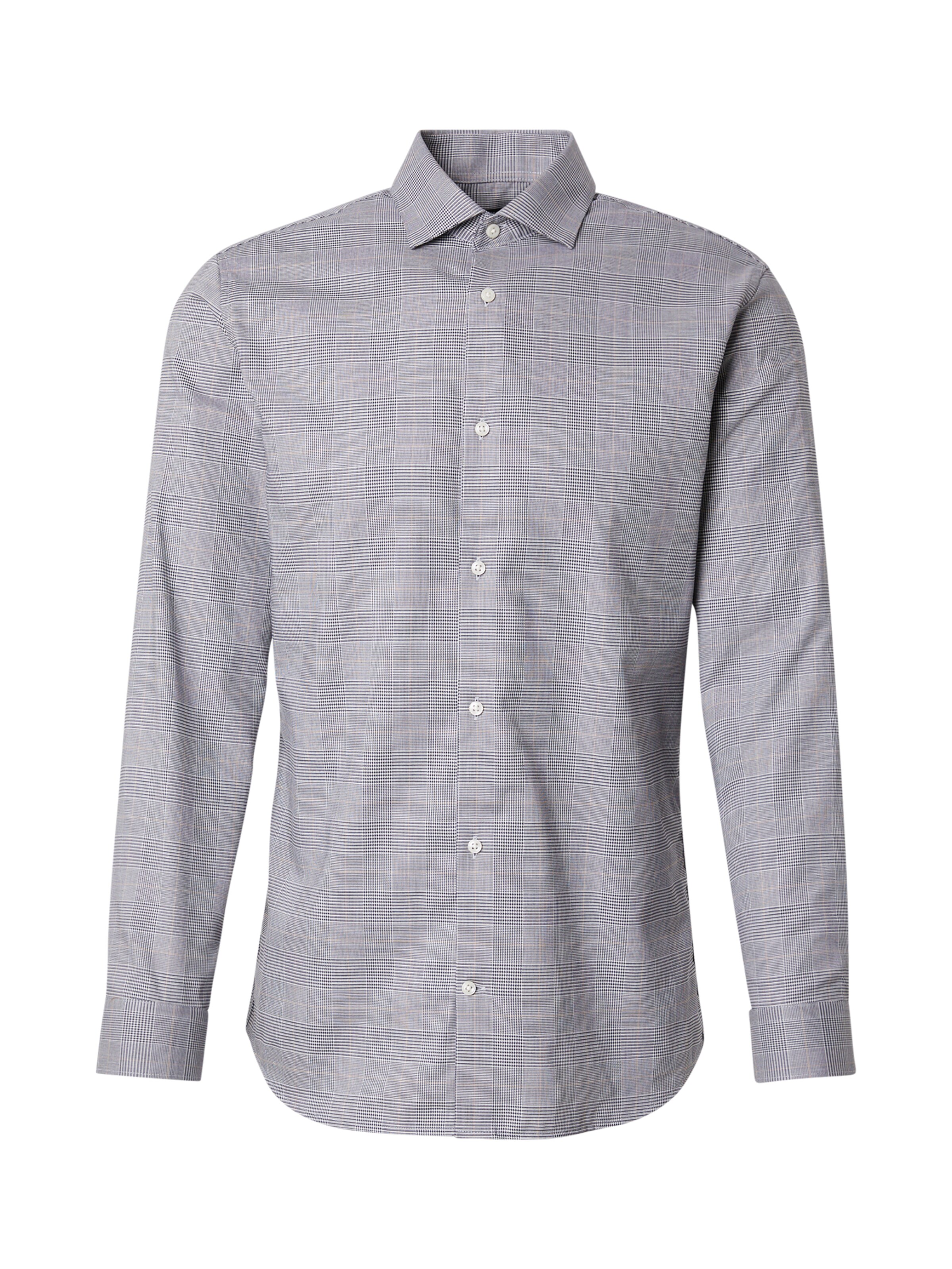 Jack & Jones Premium Regular Fit Skjorte 'JPRBLAPARKER' i grå: forside