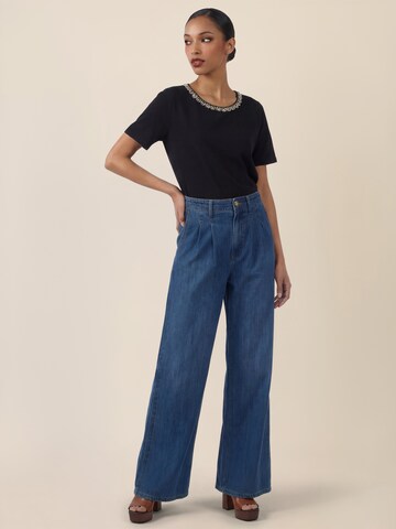 APART Loosefit Jeans 'Palazzo' in Blau