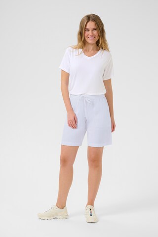 Kaffe Regular Pants 'Naya' in White