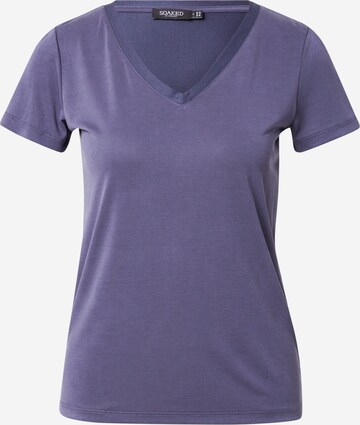 SOAKED IN LUXURY - Camiseta 'Columbine' en azul: frente