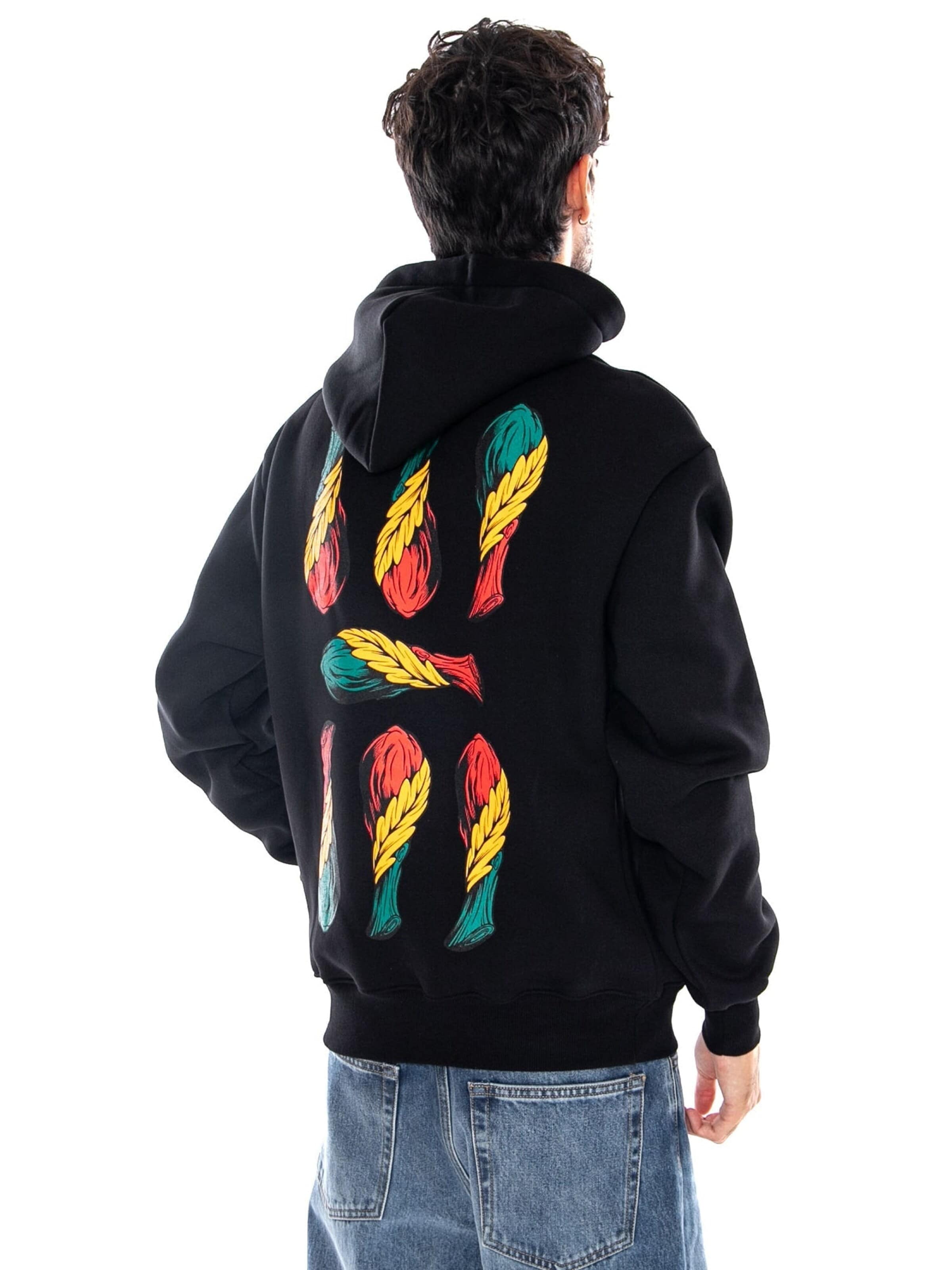 Sweat-shirt 'BASTONI' DOLLY NOIRE en noir