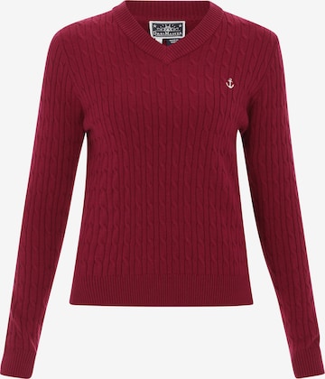 DreiMaster Maritim Neulepaita värissä punainen: etupuoli